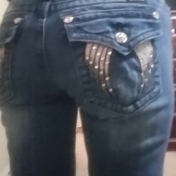 Miss Me Denim - Women's miss me blue jeans